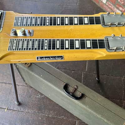 Rickenbacker DW-12 6-String Double-Neck Console Steel Guitar 1955 - 1966 - Blonde image 17