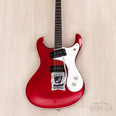 2007 Mosrite USA Ventures Model American Standard Mark I 1963 Sidejack w/ Case & Tags image 2
