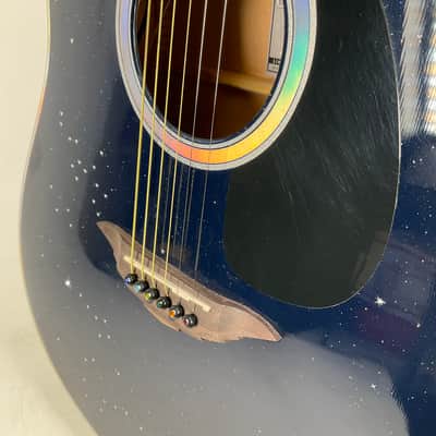 2008 Esteban Celestial Night Limited Edition Acoustic/Electric Guitar image 14