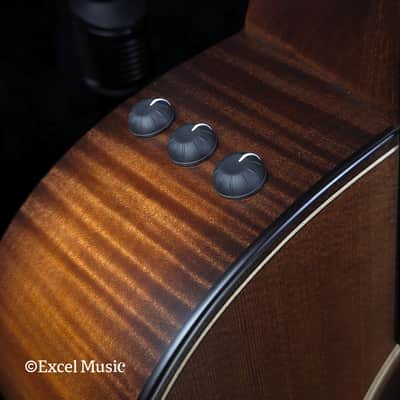 Taylor Builder's Edition 614ce WHB, Solid Flamed Big Leaf Maple Back & Sides, w/Deluxe Hardcase (NOS) image 15