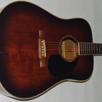 Alvarez Acoustic 5020 Sunburst Made in Japan Low Action 1980 image 10