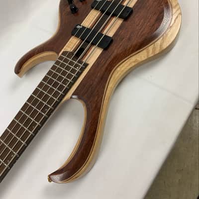 Ibanez BTB1835 Premium Natural Shadow Low Gloss 5-String Electric Bass Guitar + Gig Bag - Brand New - Actual Pics in Ad image 8