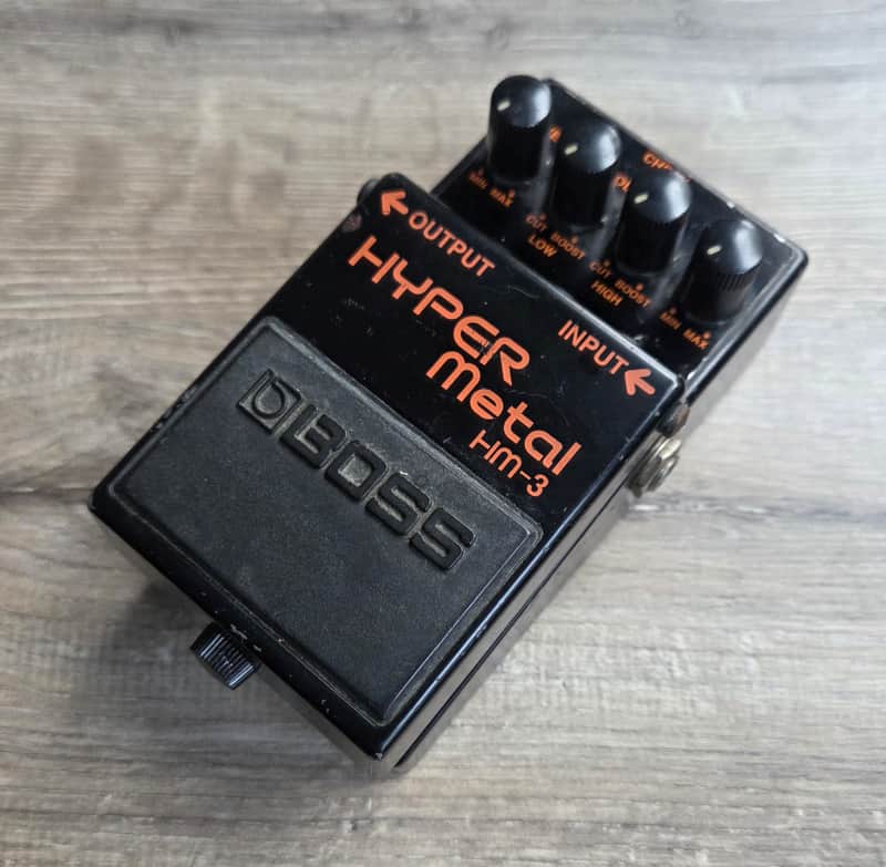 1994 Boss HM-3 Hyper Metal Distortion Guitar Effect Pedal image 1