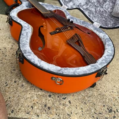 Comins Custom  17” Archtop - 2017 Violin Burst with custom Calton case image 1