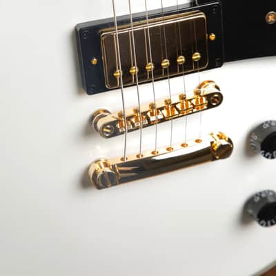 Epiphone Les Paul Custom Alpine White Electric Guitar image 6