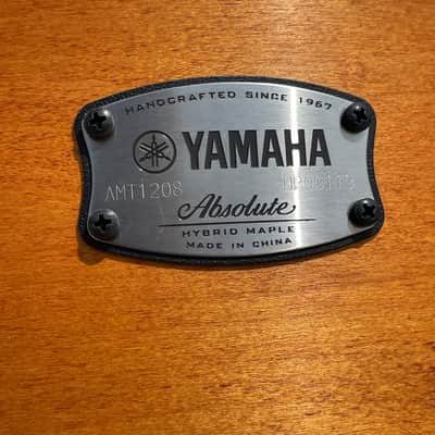 Yamaha Absolute Hybrid Maple Bop Kit Vintage Natural 18/12/14 *Mint!* image 6