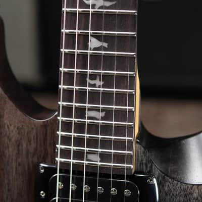 PRS SE CE 24 Standard Stoptail Satin Electric Guitar - Charcoal with Gig Bag image 10