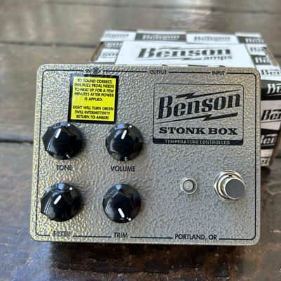 Benson Amps Stonk Box 2023 - Present - Silver image 4
