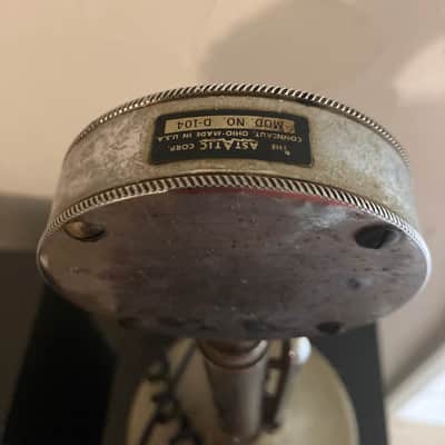 Astatic Vintage Astatic D-104 Lollipop Ham CB Radio Microphone with Stand image 6