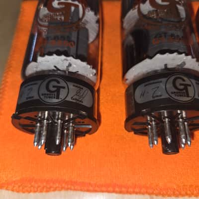 Groove Tubes Gold Series GT-6550-R Matched Power Tubes Medium Duet 2010s - Standard image 5