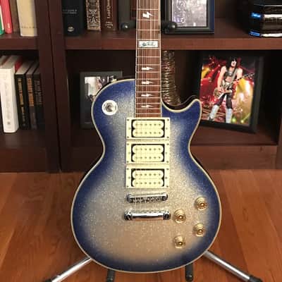 Epiphone Ace Frehley Blue Burst Silver Sparkle 1997 - Gloss image 2