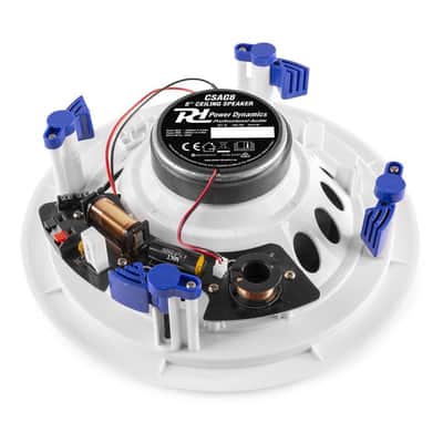 Power Dynamics CSS G8 Ceiling Coaxial Speak.Pair 8.0″Al. image 6