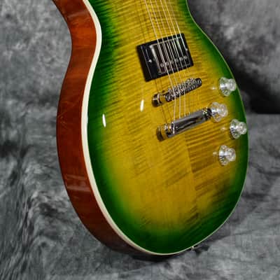 Epiphone Inspired by Gibson Modern Les Paul  Figured Iguana Burst w/ FREE Same Day Shipping image 7