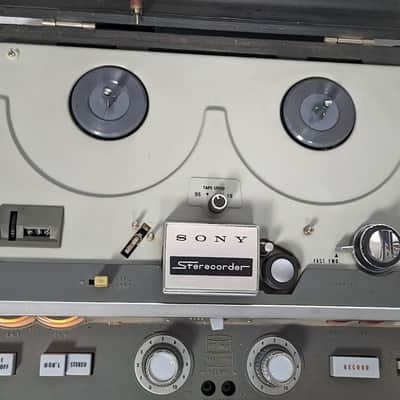 Sony Sterecorder 521 Reel To Reel 2 Or 4 Track TC-521 - 1962 - Grey image 10