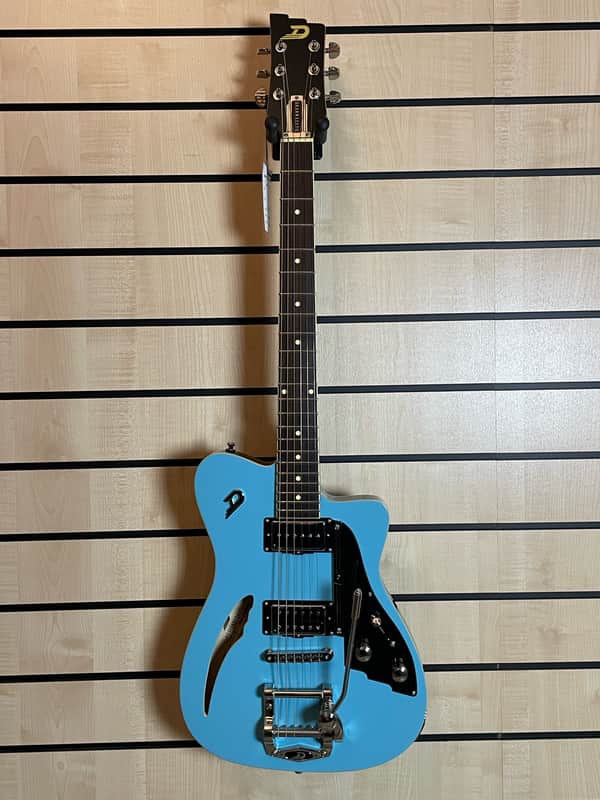 Duesenberg Caribou Narvik Blue Diamond Deluxe Tremola Electric Guitar B-Stock image 1