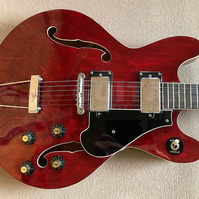 GUYATONE SG-42 (335) *RARE* - 1974 - w/HSC - BEAUTIFUL MATSUMOKU MAXON BUILD image 3