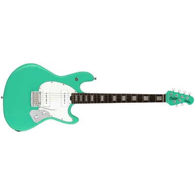 SR50X StingRay Plus Seafoam Green Sterling by Music Man image 2