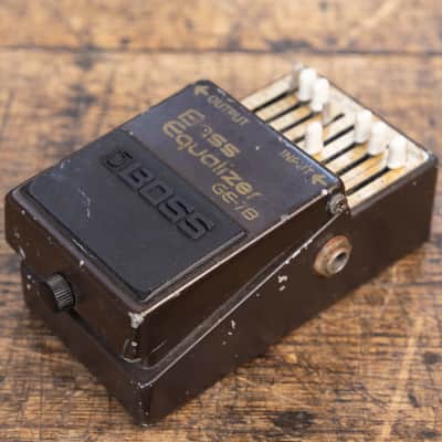 Boss GE-7B Bass Equalizer (Black Label) 1992 - 1995 - Brown image 2