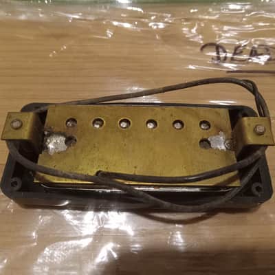 Vintage 1960's Hofner Staple Electric Guitar Pickup Project w/ Original Mounting Ring! image 2