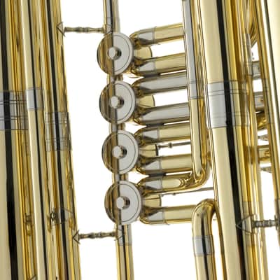Monzani MZBB-500L Bb-Tuba Brass, 4 Valves - Bb Tuba image 5
