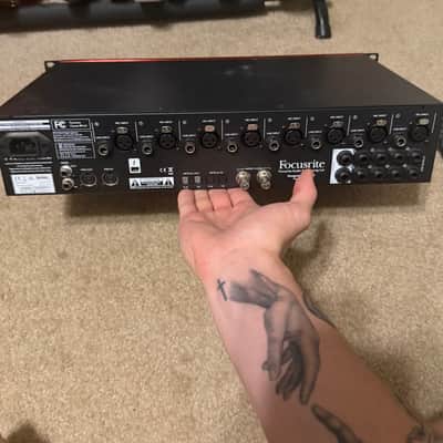 Focusrite Clarett 8Pre X Thunderbolt Audio Interface 2010s - Red image 2
