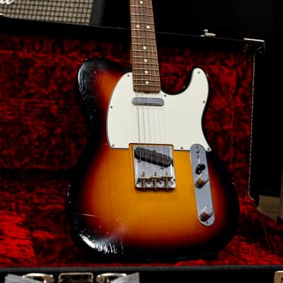 Fender Custom Shop '60 Reissue Telecaster Relic NAMM 2018 Custom Built 3 Tone Sunburst Limited Edition image 10