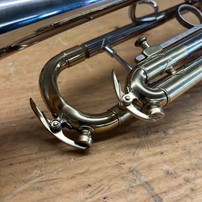 King Tempo Silver Trumpet w/Case image 7