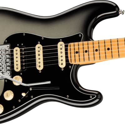 Fender : Ultra Luxe Stratocaster Floyd Rose HSS MN SVB image 4