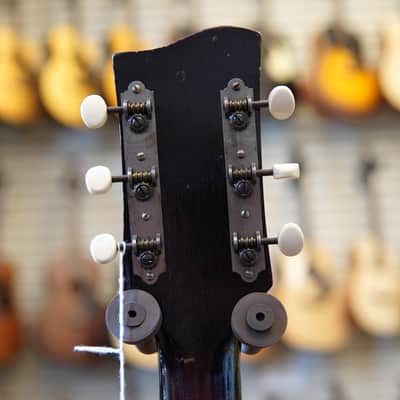 Lee Gibbs USA Concertone Archtop Acoustic Guitar Late 1950s Gold Burst w/Chipboard Case image 8