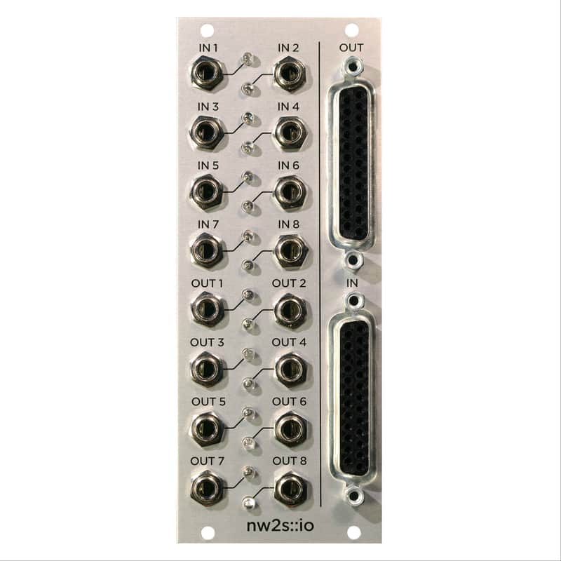 nw2s IO Balanced - eurorack modular input output interface image 1