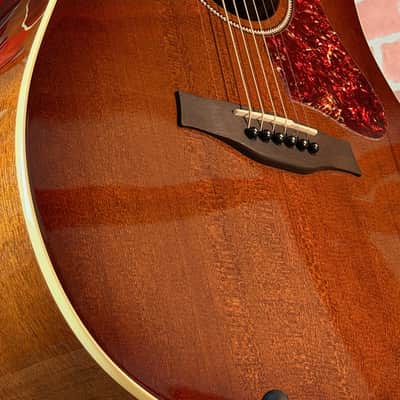 Godin Century Mahogany EQ Acoustic-Electric Guitar - Rustic Burst (with EQ) image 11