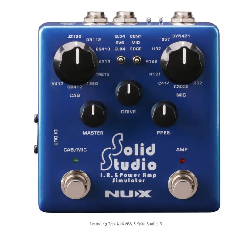 NuX NSS-5 Solid Studio IR & Power Amp Simulator image 1