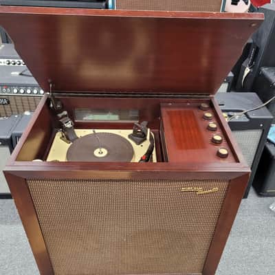 Pilot PT-1030 High Fidelity Phonograph 1956 Walnut image 1