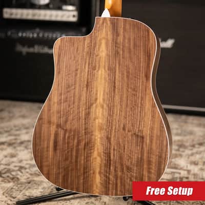 Taylor 210ce Dreadnought Acoustic/Electric Guitar with Gig Bag - Factory Demo image 2