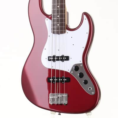 Fender Classic 60s Jazz Bass with Rosewood Fingerboard, Aged Candy Apple Red Fender [JD16019288] (07/15) image 6