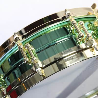 LUDWIG LW0414CP Carl Permer "VENUS" 14x3.7 Radick Brass Snare Drum (06/02) image 4