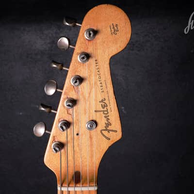 1954 / 1955 Fender Stratocaster with Maple Fretboard Blonde Refin image 7