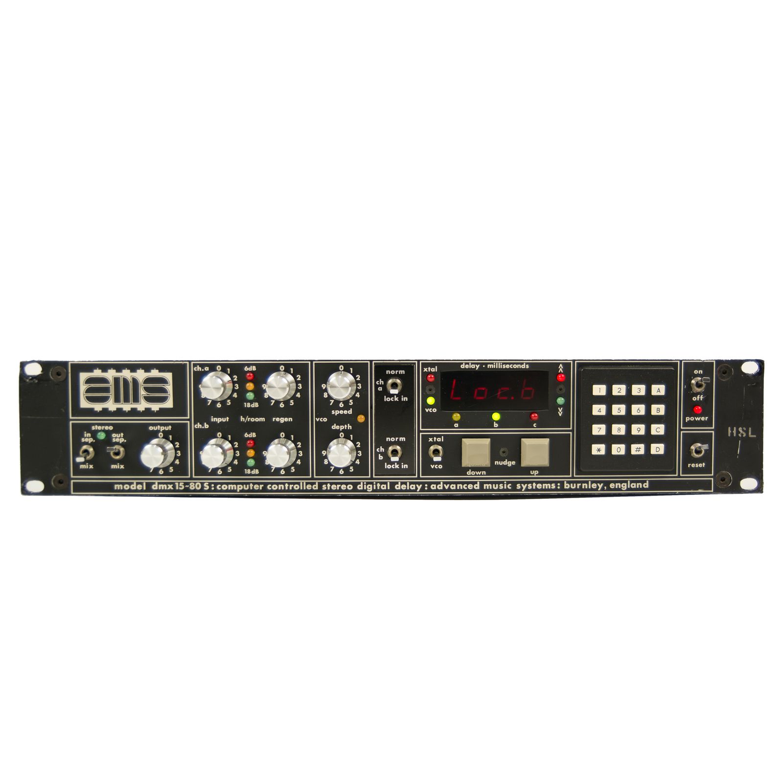 ■051■AMS■ デジタルディレイ＆ピッチシフター■dmx15-80S■現状■ FLASHBACK: '80s AMS DMX 15-80S Digital Delay | Performer Mag