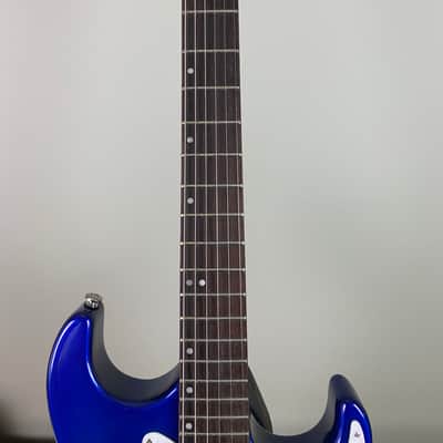 Samick Greg Bennett Malibu MB30 Electric Guitar – Blue image 4