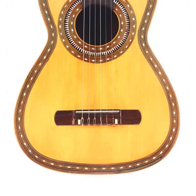 Francisco Pau ~1890 early Spanish guitar in Torres Style - outstanding sound and exceptional construction details - check video! image 2