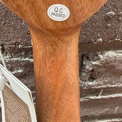 Caramel "Melts in my Heart" Acoustic-Electric Handcrafted Zebrawood Ukulele (Used - Good Condition) image 14