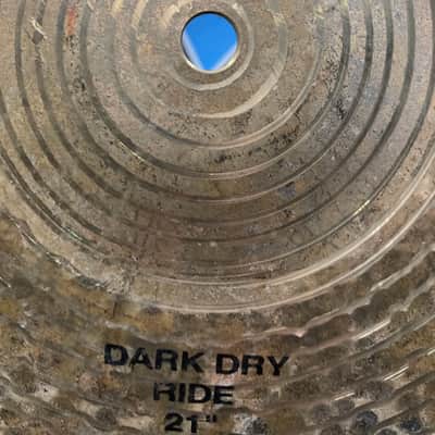 Tris Imboden's, Chicago, Paiste - 21" Twenty Masters Collection Dark Dry Ride 2854g image 6