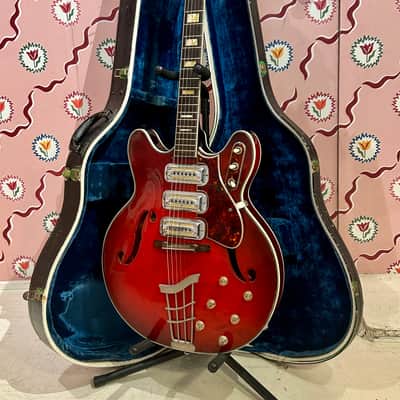 1960s Harmony H77 - w/ Original Hard Shell Case image 2