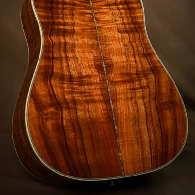 Gibson Dove Custom Shop Koa Masterpiece Acoustic Guitar Hummingbird image 16