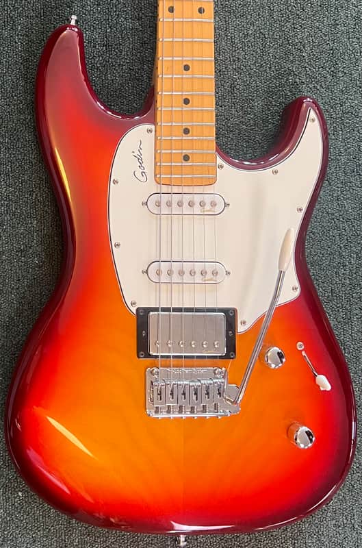 Godin Session SG MN 2010’s - Cherry Burst image 1