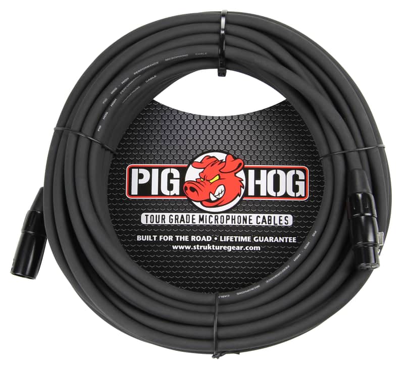 Pig Hog  PHM100 100' Mic Cable XLR image 1