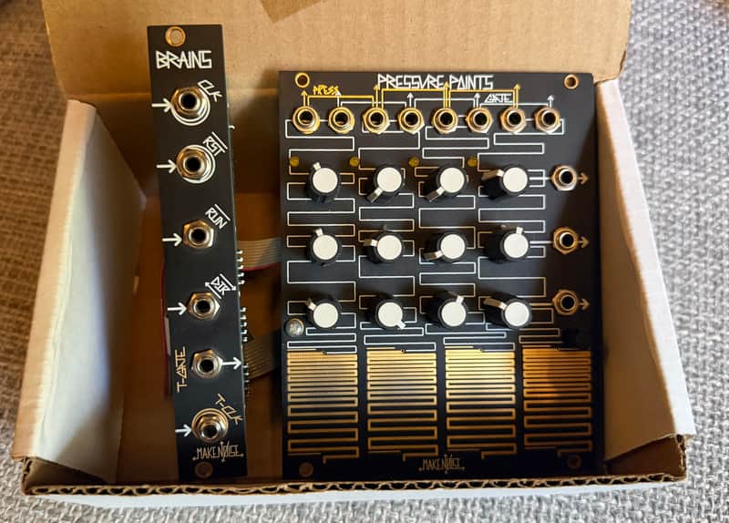 Make Noise Pressure Points + Brains Eurorack Sequencer Controller Bundle imagen 1