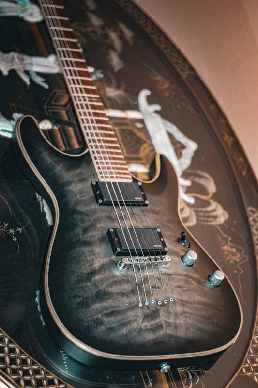 Schecter C-1 Platinum 2020 - Gray image 1