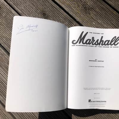 The History of Marshall Book, first edition 1993, two Jim Marshall signatures image 2