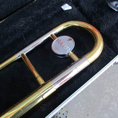Yamaha YSL-354 Standard Trombone 2010s - Lacquered Brass image 3